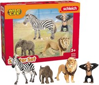 Schleich Wild Life Afrika speelfiguren starterset - 42721 safari dieren-2