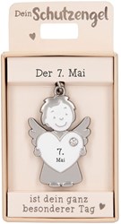 Depesche porte-clés ange gardien 07. Mai - porte-bonheur pour enfants