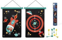 Scratch Cible de fléchettes magnétique Espace - Grand format - Jeu pour enfants