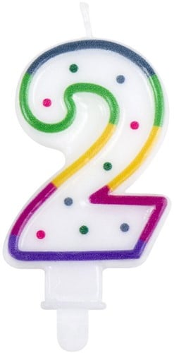 Bougie Party Partners 2 ans 31062
