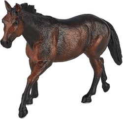 Mojo Horses speelgoed paard Quarter Horse Sooty Bay - 387151