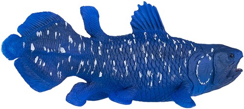 Mojo Sealife coelacanth speelfiguur blauw PVC oceaan-3