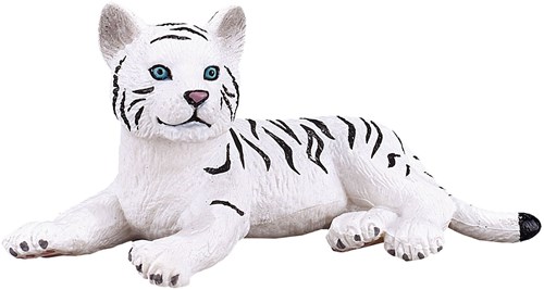 Mojo Jouet Wildlife Tigre Blanc Couché - 387015