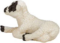 Mojo Jouet de ferme Mouton noir Tête d'agneau couchée - 387060-3
