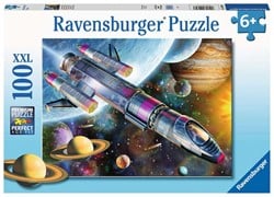 Ravensburger Kinderpuzzel 100 XXL Missie in de ruimte