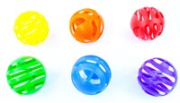 Eduplay balle gaufre jouet set - balles en plastique colorées 7,5 cm