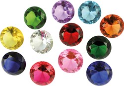 Eduplay set de diamants jouet - 12 pièces de 60 mm - éducatif