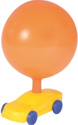 Eduplay voiture ballon jouet set de 5 pièces plastique