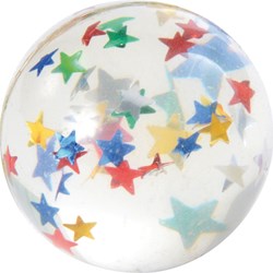 Eduplay stuiterballen set - 25 stuks kleurrijke sterren speelgoed