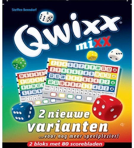 White Goblin Games dobbelspel Qwixx Mixx - Uitbreiding - 8+