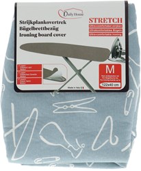 Daily Home strijkhoes - strijkplankhoes stretch 130x48 cm katoen