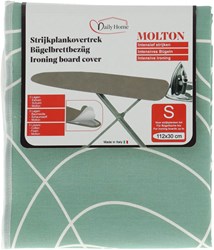 Daily Home strijkmolton - strijkplankhoes 120x38 cm katoen