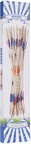 Mikado XXL houten spel 31 stokken multicolor educatief speelgoed