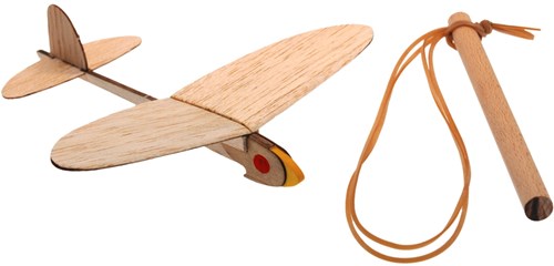 Kids at Work avion en bois jouet balsa construction créative