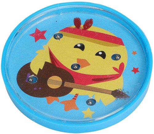 Geduldspelletje uitdeelcadeautjes - ronde spelletjes in 4 kleuren, 8 stuks-2