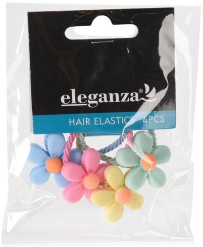 Haarelastiekjes kleurrijk bloemaccessoire voor kinderen haarstyling-2