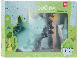 Set de pâtisserie licorne rose silicone 10 pièces pour enfants avec moule à gâteau