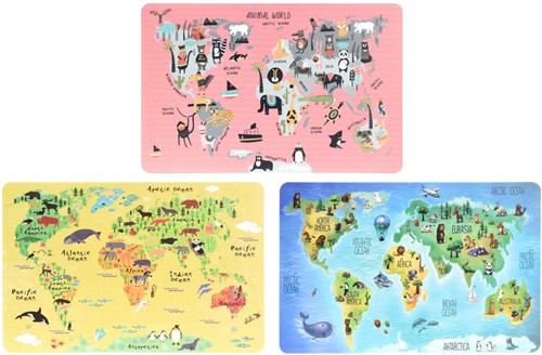 Placemat Thema, Set van 12