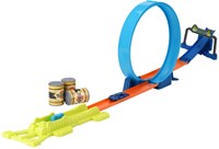 Circuit de course automobile avec 2 voitures - jouet circuit pour enfants-2