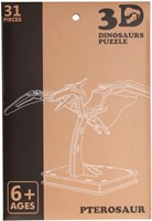 3D puzzel dinosaurus van hout educatief speelgoed multicolor