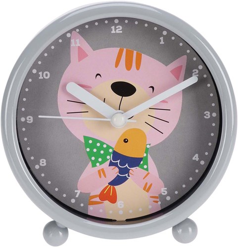 Kinderklok leeuw - klok voor kinderkamer leeuw 10 cm decoratie-2