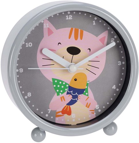 Kinderklok leeuw - klok voor kinderkamer leeuw 10 cm decoratie-3