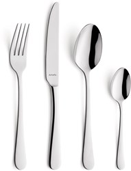 Amefa set de couverts Austin 24 pièces argent inox design moderne