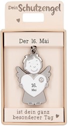 Depesche porte-clés ange gardien 16 mai - porte-bonheur cadeau