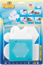 Hama strijkkralenbordjes Bead-Tac set - 5 stuks creatief speelgoed