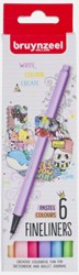 Bruynzeel Bruynzeel 6 schutbladen pastel 60241206