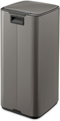 Brabantia pedaalemmer Bo 30 liter platinum prullenbak duurzaam