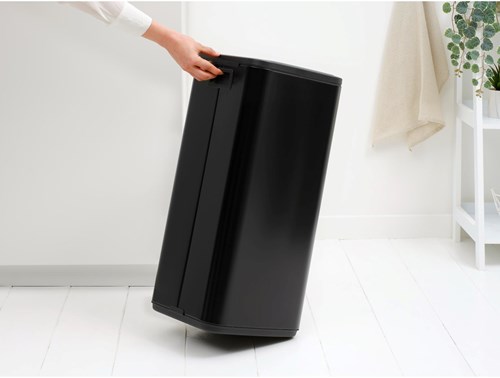 Poubelle Brabantia Bo Touch Bin 30 litres noir mat design moderne-3