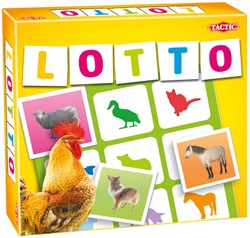 Tactic Boerderij Lotto kinderspel - educatief gezelschapsspel dieren