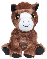 Lumo Stars pluche knuffel pony Reino 15cm - schattig speelgoed paard