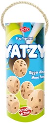 XL Yatzy houten dobbelspel tuinspel extra groot
