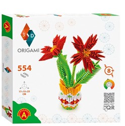 Alexander Toys Origami 3D Pot de Fleur - Jouet Créatif 554 Pièces