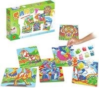 Zandkunst Knutselen Mega Pack (66 zakjes knutselzand)-3