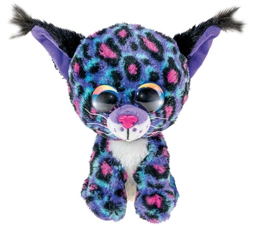 Lumo Stars knuffel lynx Tundra pluche 15cm zachte knuffeldier