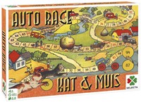 Bordspel Spellen van toen Auto Race Kat & Muis klassiek familiespel