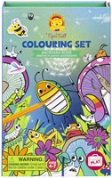 Kleurset tuinbeestjes kleurplezier voor kinderen - creatieve set