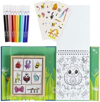 Kleurset tuinbeestjes kleurplezier voor kinderen - creatieve set-2