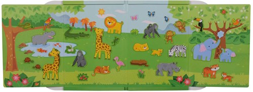 Tiger Tribe set de jeu magnétique aventure dans la jungle pour enfants-3