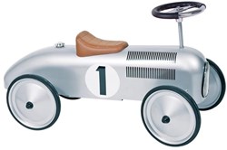 Goki Retro Loopauto Zilver