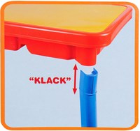 Androni Giocattoli table de jeu sable - table d'extérieur avec accessoires-3