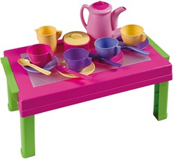 Androni Giocattoli speeltafel met servies - theeservies speelgoed