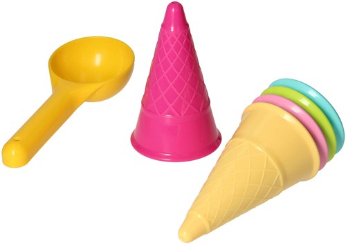 Androni Giocattoli set de jouets de plage moules à glace 6 pièces-3