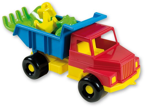 Androni Giocattoli kiepwagen speelgoed met accessoires zandbak strand