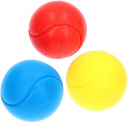 Tennisballen Soft, 3st.
