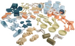 Dantoy zand- en waterspeelset BIOplastic 76-delig milieuvriendelijk