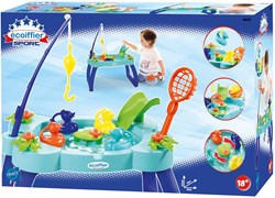 Ecoiffier table d'eau - Jeu de pêche pour enfants - Multicolore